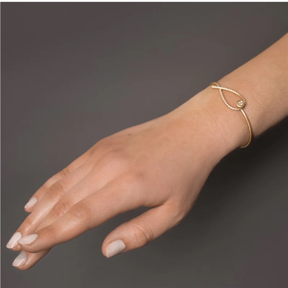 Dulong Kharisma Armring, 18K Guld Med 37 Brillanter